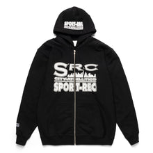 Load image into Gallery viewer, Sportrecords City-Athletics Zip-Hoodie in modernem Design, perfekt für Sport und Freizeit. Hochwertige Materialien mit Reißverschluss und Kapuze.