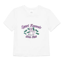 Load image into Gallery viewer, Sportrecords Girls Club Teddy T-Shirt
