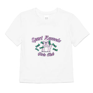 Sportrecords Girls Club Teddy T-Shirt