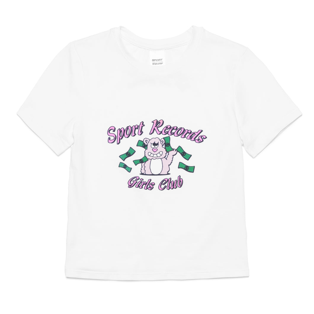 Sportrecords Girls Club Teddy T-Shirt