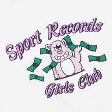 Load image into Gallery viewer, Sportrecords Girls Club Teddy T-Shirt
